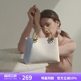 纽芝兰（NUCELLE）包包女款2025年凯莉包红色娘婚包大容量手提单肩斜挎包生日礼物