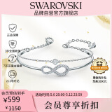 施华洛世奇（SWAROVSKI）HYPERBOLA永恒爱意手镯女生手链女生日礼物女母亲节礼物5520584