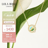 LOLA ROSE罗拉玫瑰日心说女士项链女节日礼物送女友生日礼物女