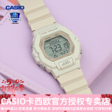 卡西欧（CASIO） 男表女表卡西欧手表男女情侣表学生时尚运动表太阳能双显电子表 LWS-2200H-4AVPF魅粉-计步功能