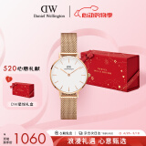 丹尼尔惠灵顿（DanielWellington）DW手表女简约时尚石英女士手表欧美表520礼物送女友DW00100219