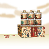石湾玉冰烧33度岭南小酒155ml×6瓶白酒年货礼盒装送礼收藏广东米酒清雅型 33%vol 155mL 6瓶