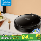 美的（Midea）电饼铛双面加热煎烤机一键开机 烙饼机早餐机机械版多用途锅 悬浮烤盘 波纹聚能烤 JHN30F
