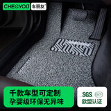 车丽友 定制汽车脚垫主驾驶单片丝圈专用于途观L迈腾帕萨特朗逸plus速腾