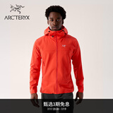 ARC'TERYX始祖鸟 GAMMA HOODY 防风 男子 软壳夹克 Dynasty/皇朝红 M