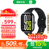 小米REDMI 红米手表Watch5   心率血氧监测 蓝牙通话 旋转表冠 红米手表5 智能小米手表 REDMI Watch 5 典雅黑