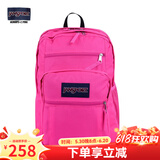 JANSPORT杰斯伯双肩包男旅行轻便背包书包女高中笔记本大学生包电脑包 TDN70R4蜜糖粉