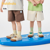 巴拉巴拉童装婴儿裤子男童宝宝休闲裤儿童中裤纯棉夏装时尚短裤