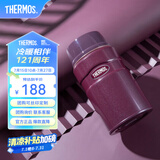 膳魔师（THERMOS） 焖烧杯大容量保温饭盒316L不锈钢闷粥杯焖烧罐保温桶饭桶TCLE 咖色 720ml