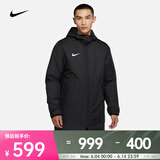 耐克（NIKE） REPEL PARK 男子足球保暖棉服夹克 CW6767-010 M