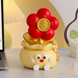 杞乐生日礼物女不焦虑放轻松桌面摆件治愈系伴手礼送男友闺蜜工位装饰 天天有钱花【礼盒包装】