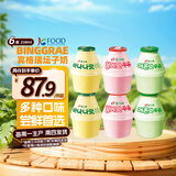 宾格瑞坛子奶香蕉牛奶草莓饮料低温冷藏混合装238ml*6瓶源头直发包邮