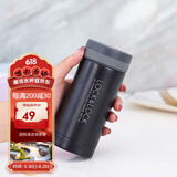 乐扣乐扣（LOCK&LOCK）迷你缤纷五彩保温杯水杯不锈钢保温杯男女便携车载 LHC551 黑色- 200ml
