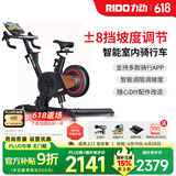 力动（RIDO）动感单车 智能坡度家用单车健身器室内自行车健身车支持zwift顽鹿 CX30（电动正负坡度）
