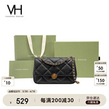 VANESSA HOGAN VH女包玫瑰系列海伦单肩包菱格包牛皮链条斜挎包轻奢腋下包礼物
