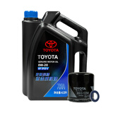 丰田（TOYOTA）广丰原厂纯牌全合成机油0W-20 SP级4.5L 小保养套餐(M3铁滤+垫片)