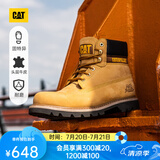 CAT卡特大黄靴马丁靴男靴牛皮面固特异户外工装登山靴P725756O1EDC25 经典款 40