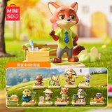 名创优品（MINISO）迪士尼疯狂动物城秋日庄园手办盲盒桌面摆件玩具生日礼物女 端盒