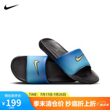 耐克NIKE运动拖鞋男子一字拖VICTORI运动鞋HF4073-400蓝44