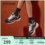 斯凯奇（Skechers）母亲节礼物女鞋夏季厚底老爹鞋透气熊猫鞋软底休闲运动鞋11959