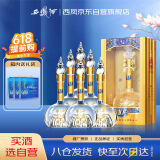 西凤酒 华山论剑10年 52度 500ml*6瓶 整箱装 凤香型白酒