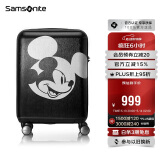 新秀丽（Samsonite）行李箱20英寸拉杆箱迪士尼米奇旅行箱包AF9黑色登机密码箱