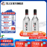 泸州老窖浓香型白酒 黑盖 42度 500mL 2瓶 黑盖