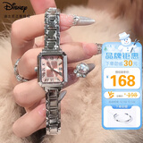 迪士尼（Disney）手表女款ins风轻奢小众方糖腕表简约防水女士手表生日情人节礼物