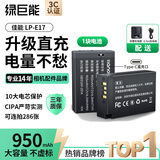绿巨能（llano）适用佳能LP-E17相机电池R50/200D二代EOS R10/R8/750D/800D/760D/850D/R100/M3/M6 Type-C直充套装