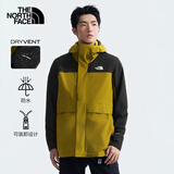 The North Face北面冲锋衣三合一男暖户外防水抓绒内胆89YX 苍苔绿/5LI 2XL