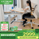 乐歌（Loctek）【国家补贴】儿童学习桌实木电动升降桌小学写字书桌家用1.2mT4