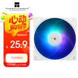 Thermalright(利民) TL-P12W-S 12cmPWM机箱散热风扇 1500转速PWM S-FDB轴承 4PIN PWM 幻彩风扇ARGB