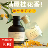 磨砂黑瓶无火香薰家用室内藤条香薰酒店香氛摆件年货送礼 磨砂黑1瓶装（50ML) 小苍兰