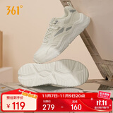 361°运动鞋女冬季革面厚底增高休闲通勤老爹跑步鞋子女682446727-2