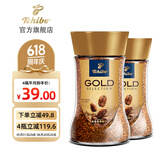 奇堡（TCHIBO）奇堡咖啡0糖0脂健身冻干速溶纯黑咖啡粉200g 金选200g