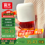 FGA富光玻璃杯女胶囊泡茶杯便携高颜值办公室学生茶水分离杯子360ML