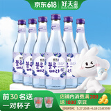 好天好饮（GOODDAY）气泡酒 360ml*6瓶 7度 蓝莓味 韩国进口 微醺 低度酒