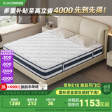 顾家家居乳胶床垫席梦思独袋弹簧床垫M0001L梦想垫 卷装版 1.8*2.0