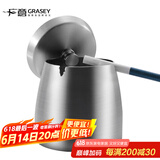 广意 不锈钢烟灰缸带盖防风带烟柱创意家用网吧酒店办公室酒吧 GY7973