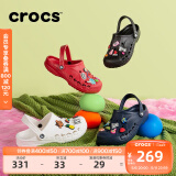 卡骆驰crocs洞洞鞋贝雅男鞋女鞋轻便耐磨一脚蹬拖鞋休闲鞋|10126 深蓝-410 40 (250mm)