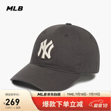 MLB帽子男女软顶棒球帽虞书欣明星同款运动鸭舌帽3ACP6601N-50CGS-F