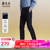 雅戈尔（YOUNGOR）休闲裤男DP棉免烫不易皱裤子赛莱尔莫代尔面料 VCDP319997FWA藏青 32 80A