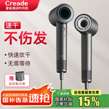 Creade科瑞德高速吹风机家用大功率速干不伤发负离子电吹风筒酒店大风力男女朋友520送礼物K-4032 K-4032铂金灰