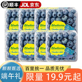 田拾记云南蓝莓【JD/顺丰-多地次日达】超大果高山花香蓝莓新鲜水果送礼 精选果【单果12mm+】丨高性价比 125g*8盒丨80%人的选择 丨净100g