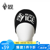 黑冰（BLACKICE） 秋冬户外男女通用跑步运动针织帽城市休闲保暖毛线帽冬季帽子 Z2141-冰山-黑