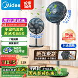 美的（Midea） 【国家补贴】电风扇家用7叶落地扇摇头电风扇循环通风大风量电扇台式桌面小型风扇台地两用升级款 25年新品丨升级香薰驱蚊30AD