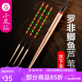 小凤仙 罗非漂春钓陈年芦苇鲫鱼鲤鱼漂日夜两用罗飞浮漂高灵敏醒目鱼标 RDL-04吃铅约2.33g水无影322电池 单只
