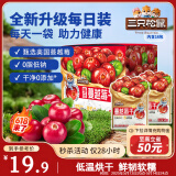 三只松鼠每日蔓越莓干256g/16包 无添加美国进口烘焙水果干果脯休闲零食