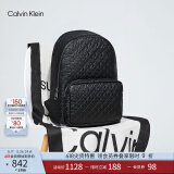 Calvin Klein Jeans【520礼物】男士校园风满版压印字母ck大容量双肩包HH2622