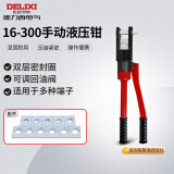 德力西电气手动液压钳压线钳家用省力端子钳铜铝鼻压接 16-300平方